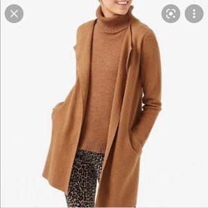 J Crew Vanessa Open Front Cardigan